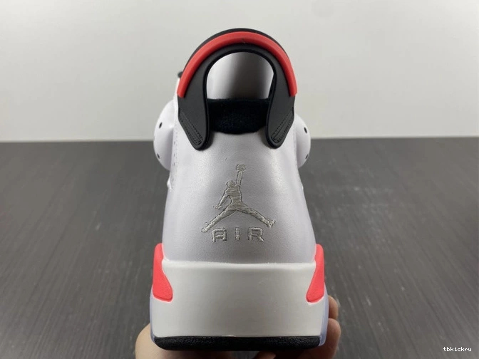 Cheap TBK Infrared Retro Jordan (2014) White 384664-123 6 0709